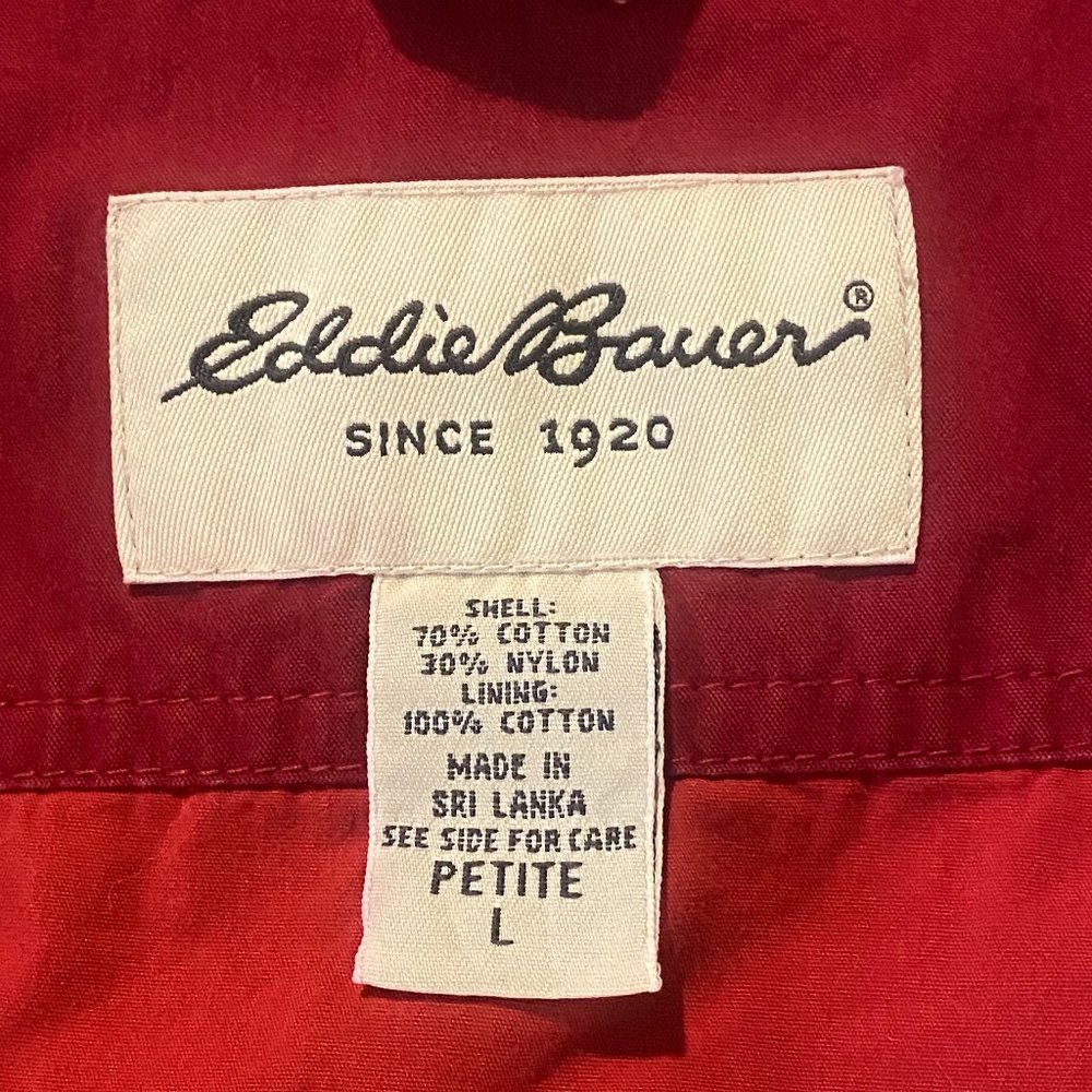Size L Eddie Bauer Vest